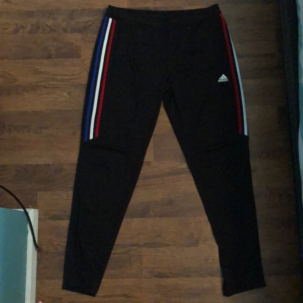 red white and blue adidas pants. never worn